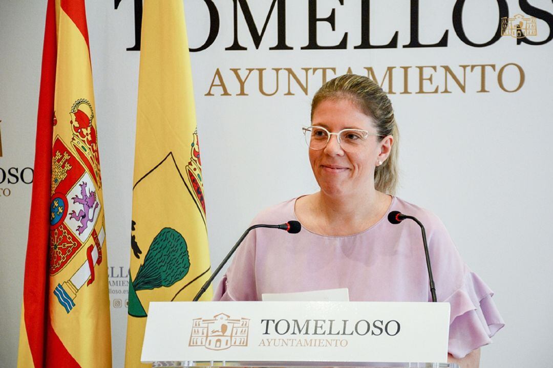 Inmaculada Jiménez, alcaldesa de Tomelloso