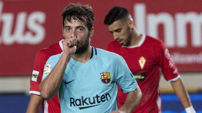 Gol de Arnáiz (Real Murcia 0 - Barcelona 3)