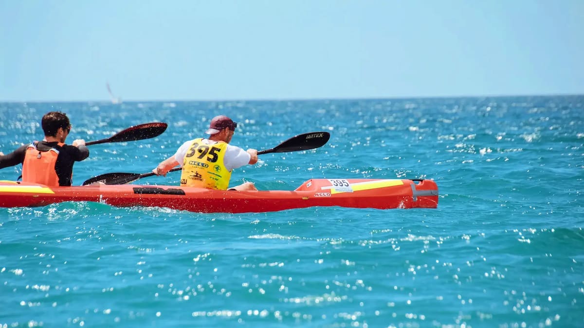 Jerónimo Jover y Jesús Cosgaya, dos forajidos del kayak el mar