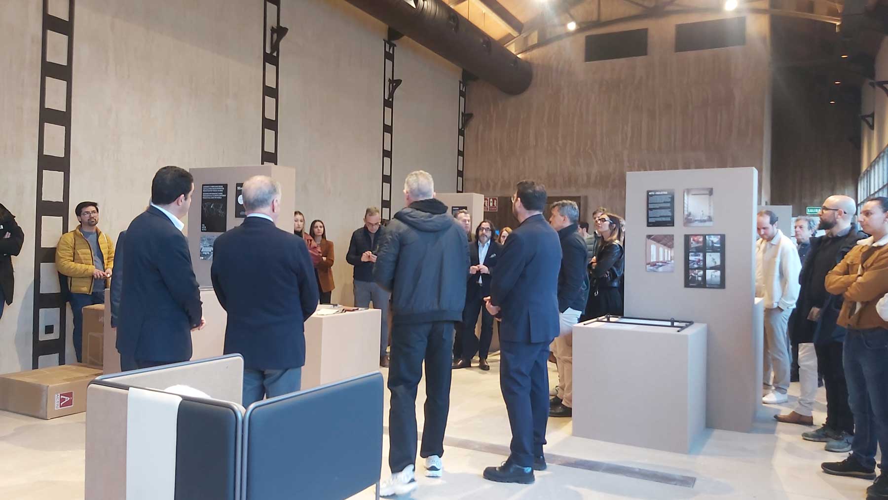 En algunos de los edificios que ya están finalizados se pueden ver unas primeras exposiciones