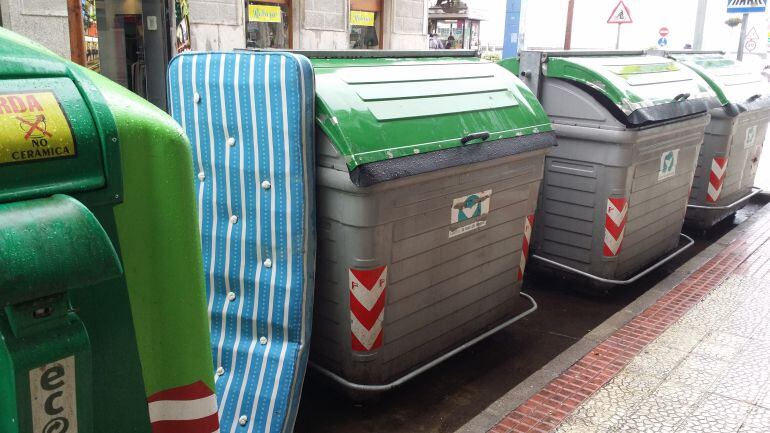 Contenedores de basura en Castro Urdiales