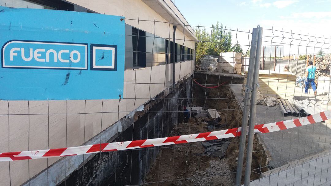Las obras se han iniciado ante la necesidad de ampliación del centro