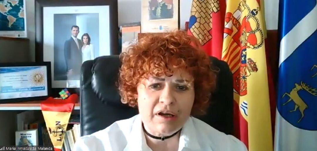 Inmaculada malanda, alcaldesa de Cervatos