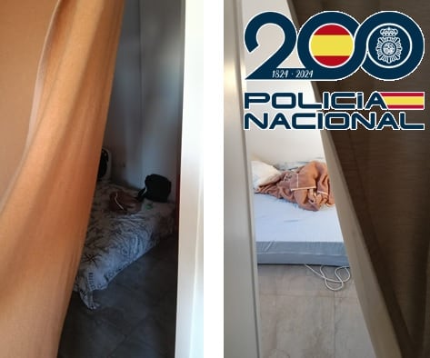 Dormían en las oficinas del supermercado