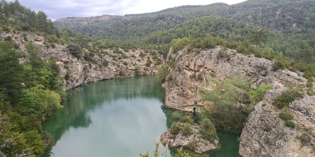 Esta ruta presenta paisajes de gran belleza.