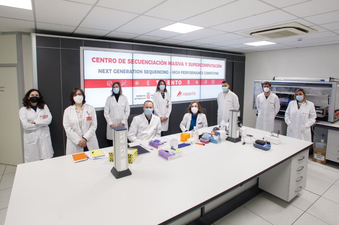 Equipo formado por el personal del Servicio de Microbiología Clínica del Complejo Hospitalario de Navarra (CHN) y de la empresa pública NASERTIC