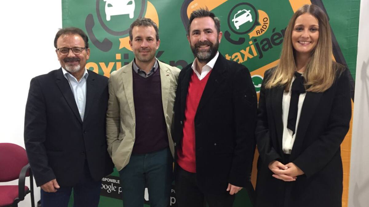 Antonio Garrido, presidente de Radio Taxi Jaén: "La nueva aplicación agiliza mucho la reserva de los taxis"