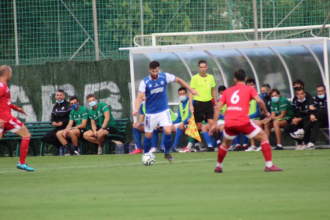 Oca durante un partido esta temporada