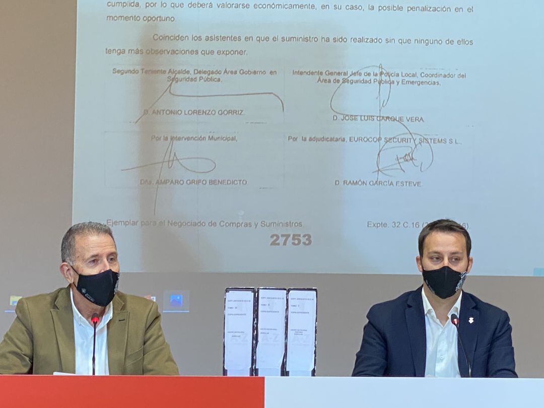 Vicent Sales y Sergio Toledo. 