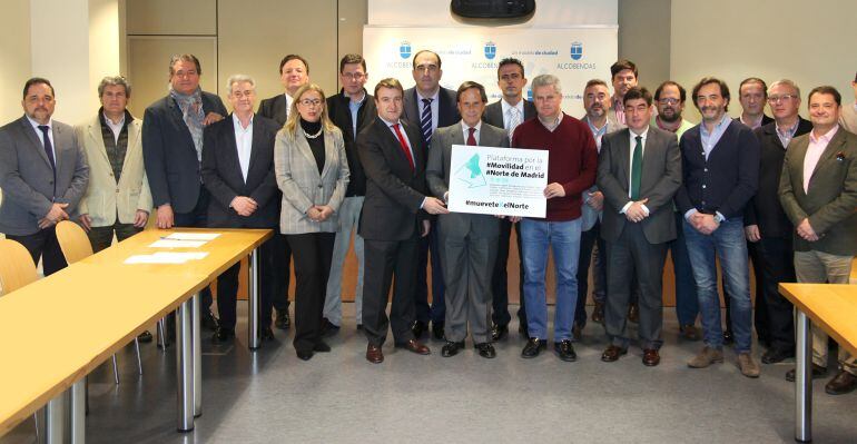 Reunión de los 17 municipios de la Plataforma por la Movilidad en el Norte de Madrid