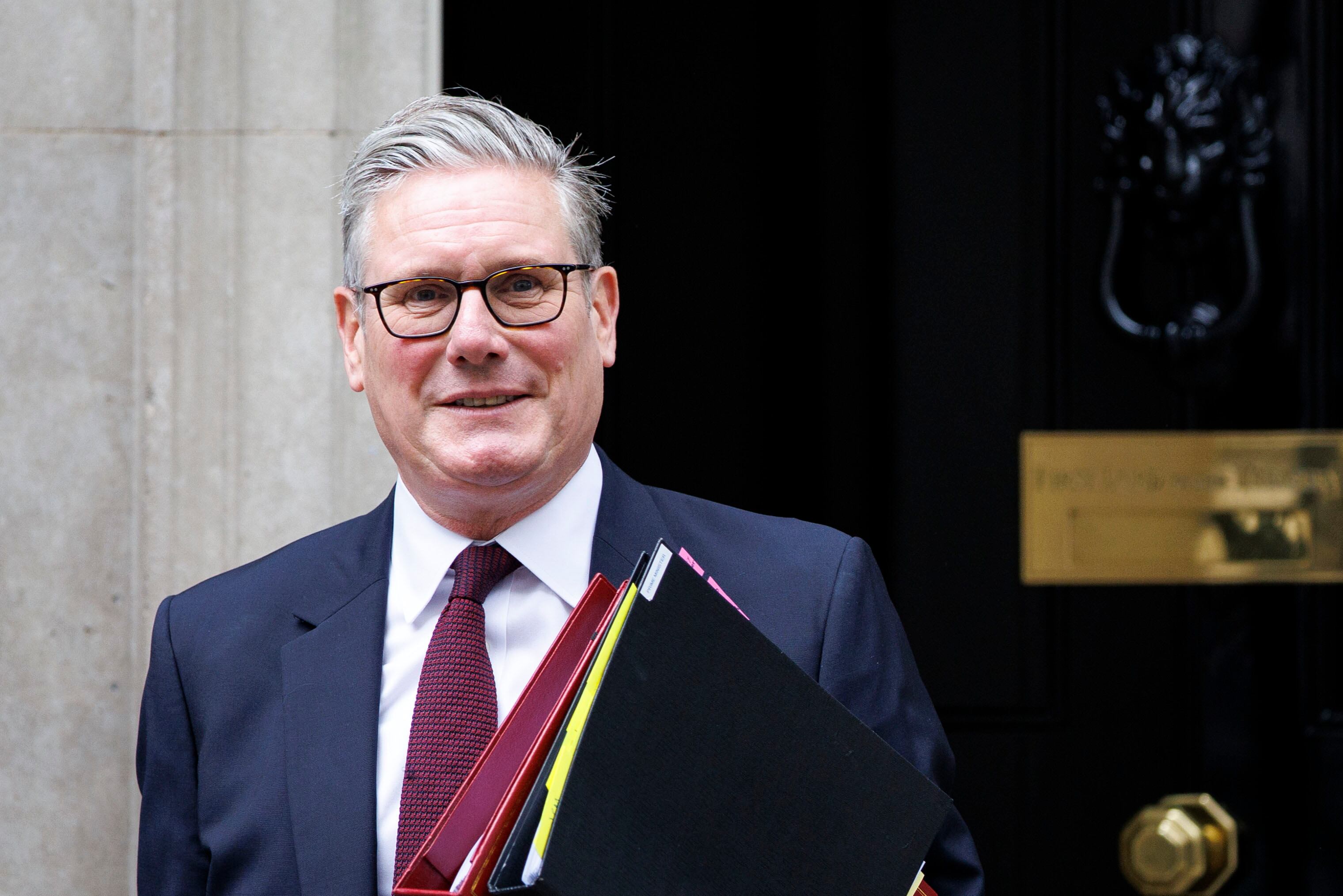 El primer ministro británico, Keir Starmer.