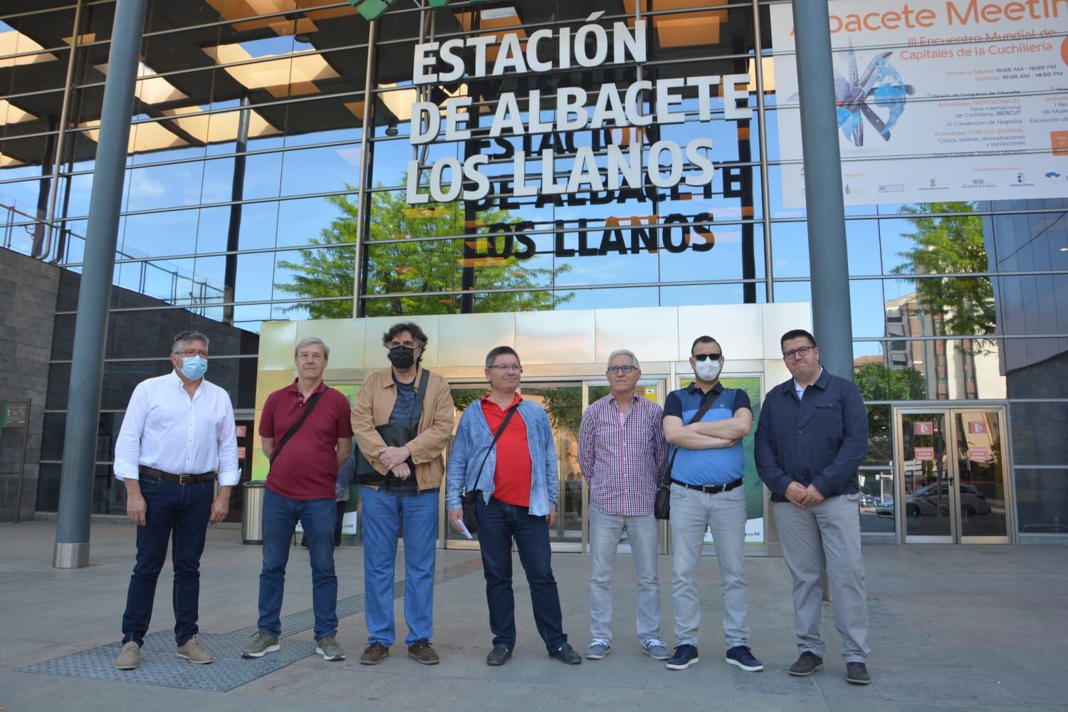 Los comités de empresa de ADIF y RENFE Operadora en Albacete