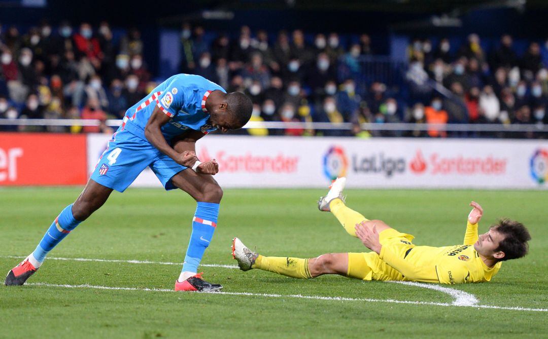 Kondogbia celebra su tanto del empate