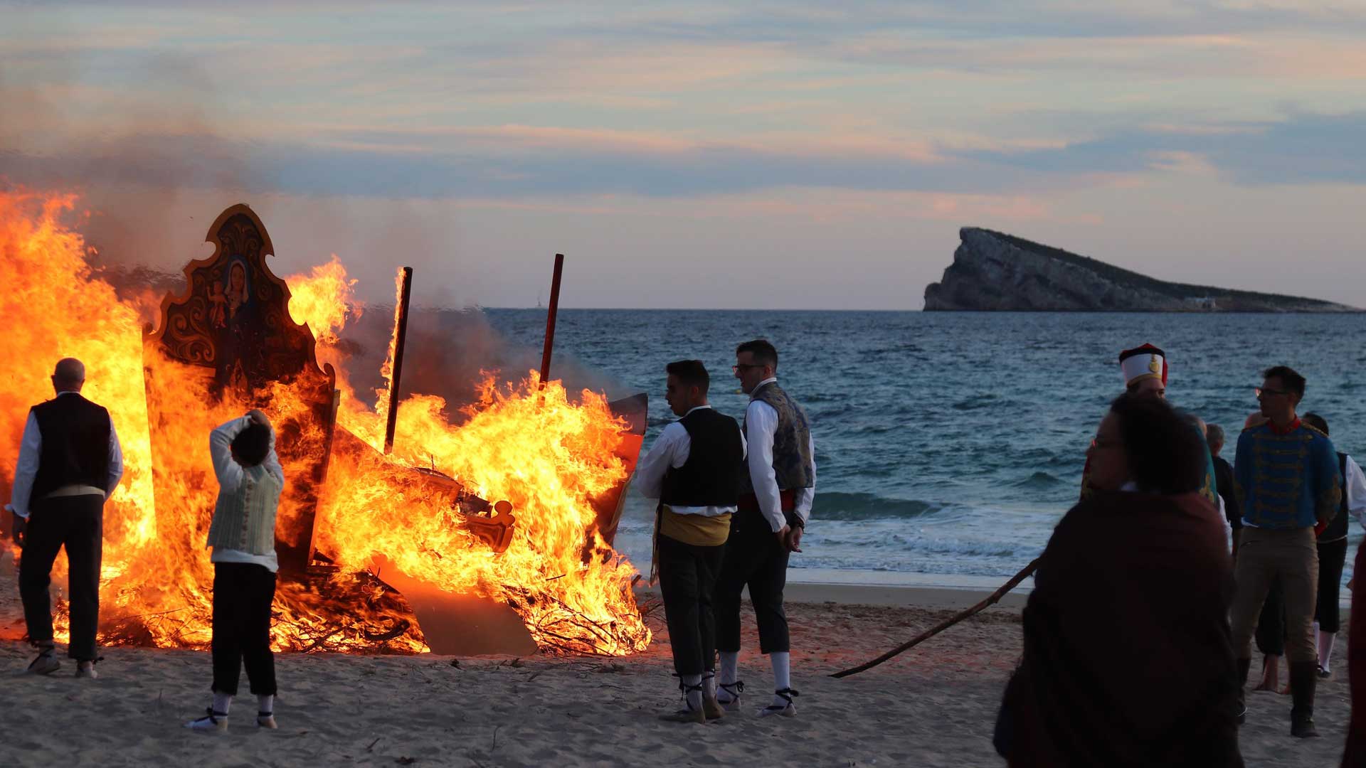 La Asociación Cultural Recreativa &#039;La Barqueta&#039; se encarga de organizar la escenificación del Hallazgo de la Virgen del Sufragio