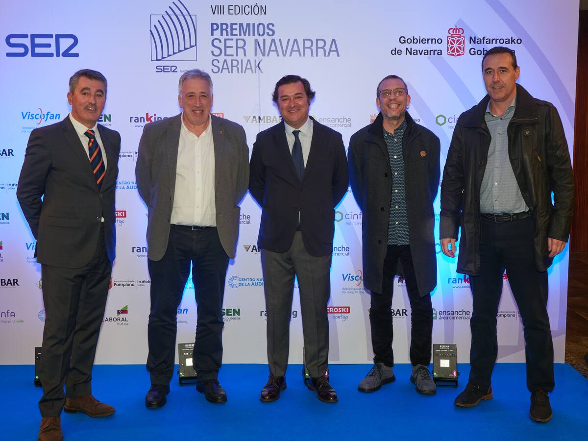 Galería imágenes photocall VIII Premios SER Navarra