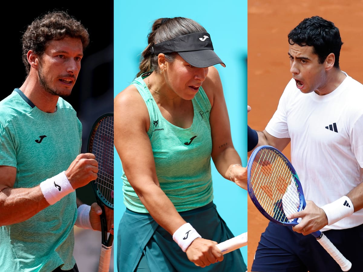 Carreño y Munar avanzan a la segunda ronda del Mutua Madrid Open; Bouzas se queda a las puertas