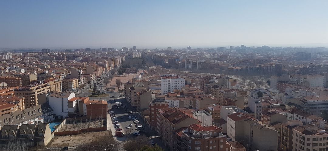 Imagen de archivo de una vista aérea de Albacete ciudad