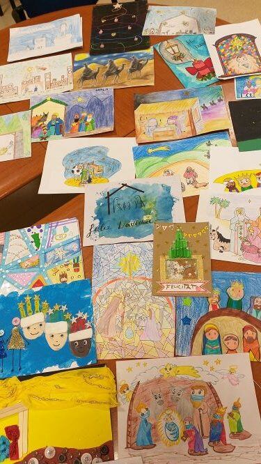 Tarjetas de navidad participantes en otras ediciones del concurso