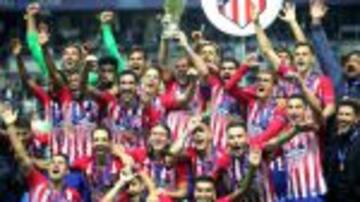 Un sólido Atlético de Madrid gana la Supercopa de Europa al Real Madrid