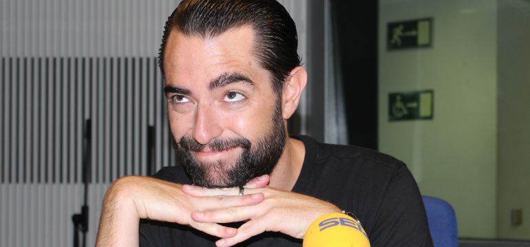 El actor y humorista Dani Mateo, en los estudios de la Gran Vía madrileña.