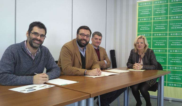 Reunión con la empresa adjudicataria del proyecto.