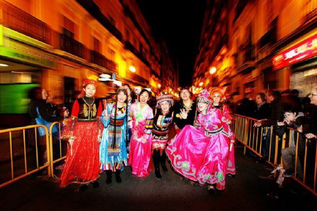 Cabalgata del Año Nuevo Chino en la Ciutat de València