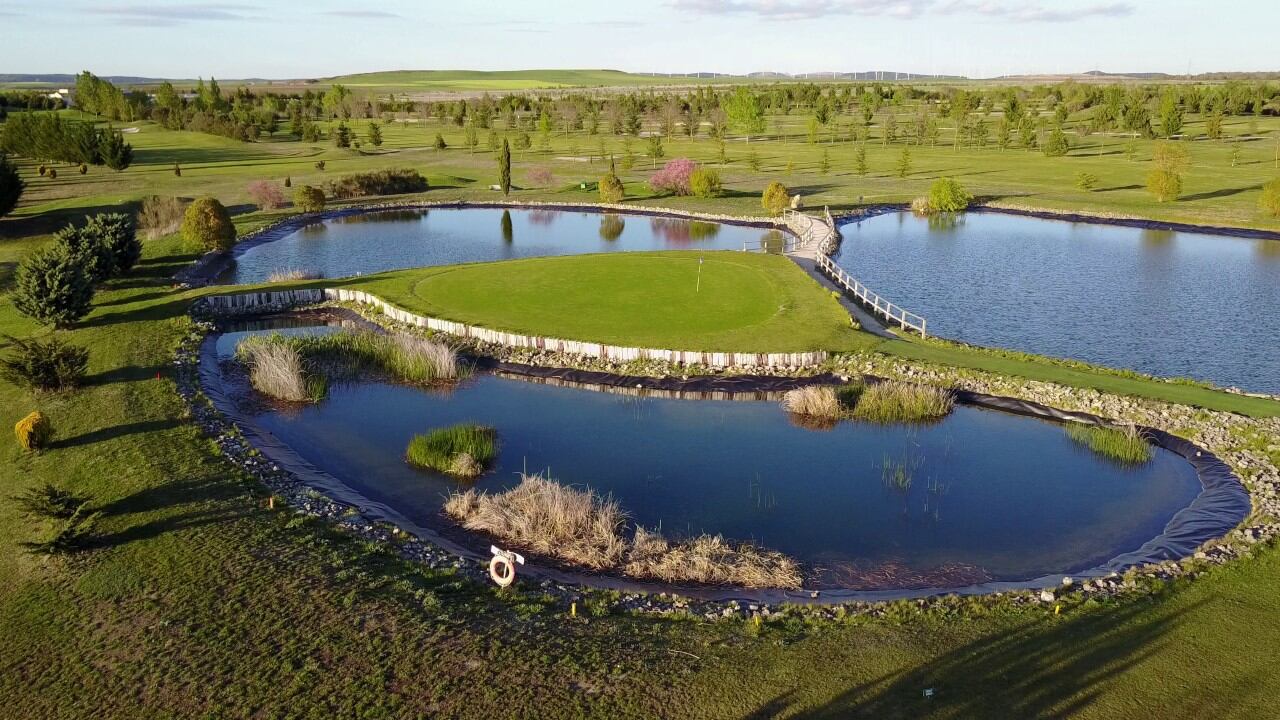 Instalaciones del Campo de Golf de Riocerezo, en Burgos.