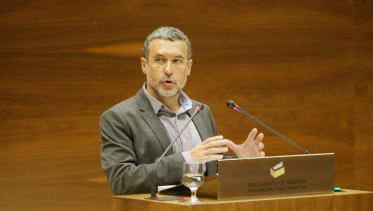 El vicepresidente de Derechos Sociales, Miguel Laparra 