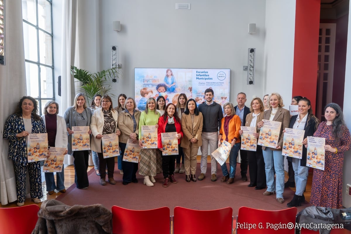 Matrícula abierta a partir del 23 de febrero en las más de 1.000 plazas gratuitas en Escuelas Infantiles que ofrece el Ayuntamiento