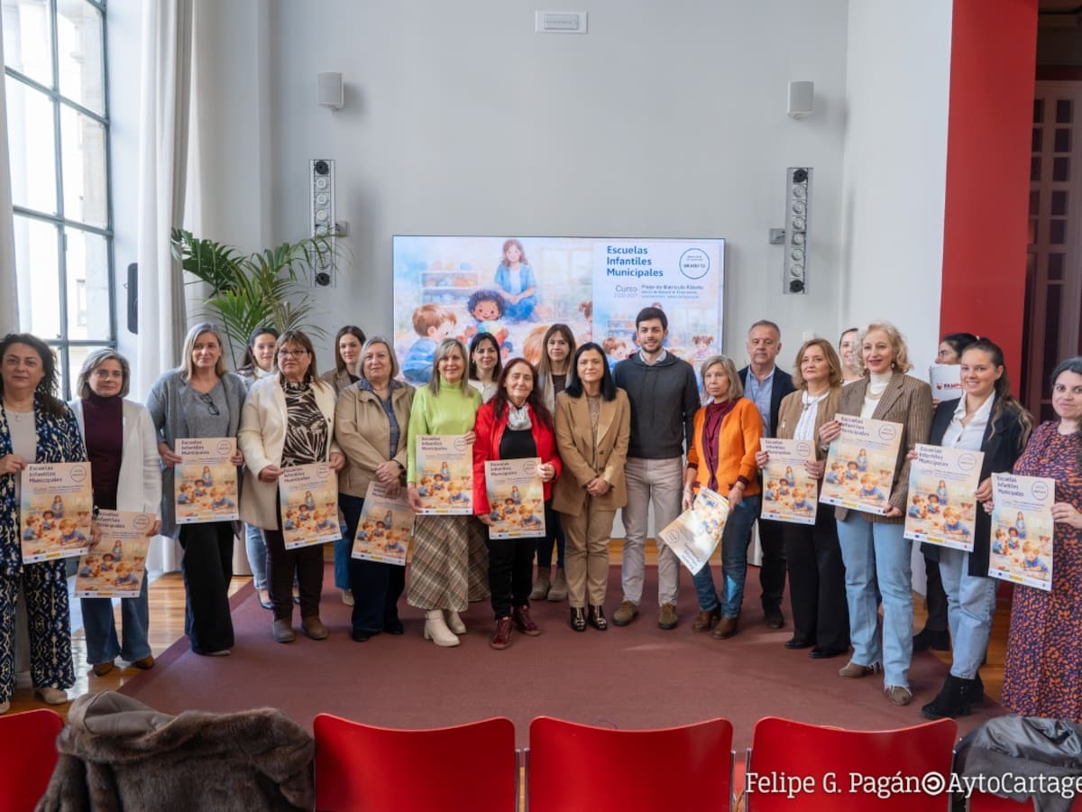 Matrícula abierta a partir del 23 de febrero en las más de 1.000 plazas gratuitas en Escuelas Infantiles que ofrece el Ayuntamiento