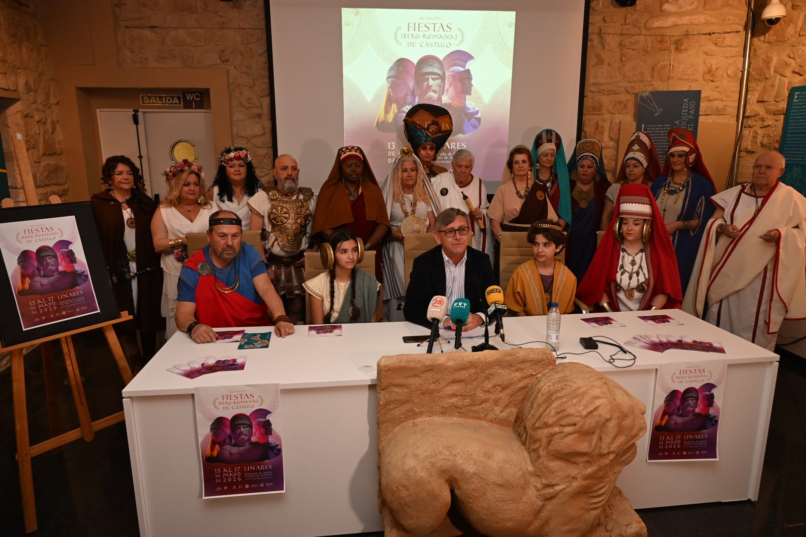 Presentación de las Fiestas de Cástulo 2026.