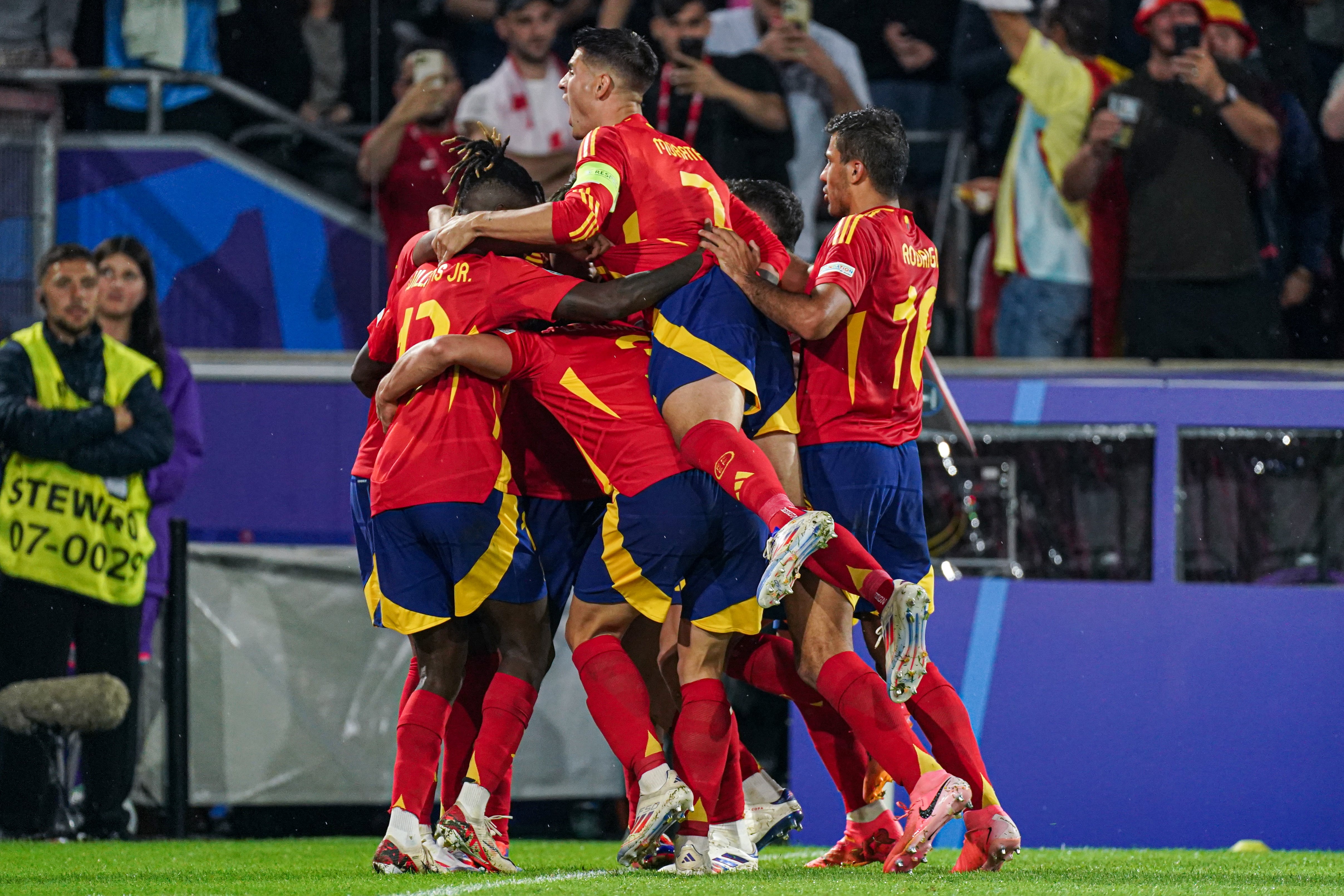 Selección española de fútbol en la Eurocopa 2024. (Photo by Joris Verwijst/BSR Agency/Getty Images)