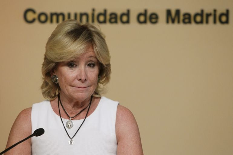 Esperanza Aguirre, en una imagen de archivo.