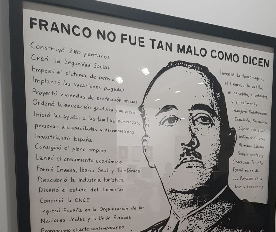 La polémica obra sobre Franco