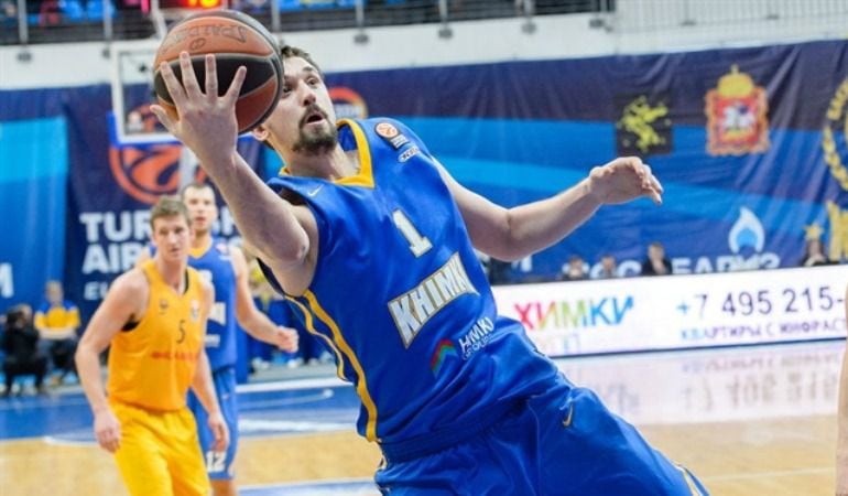 Aleksey Shved visita este jueves el Buesa Arena dentro del Top-16.