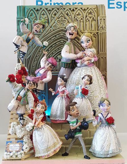 Ninot indultat infantil 2020, de la Falla Almirante Cadarso-Conde Altea