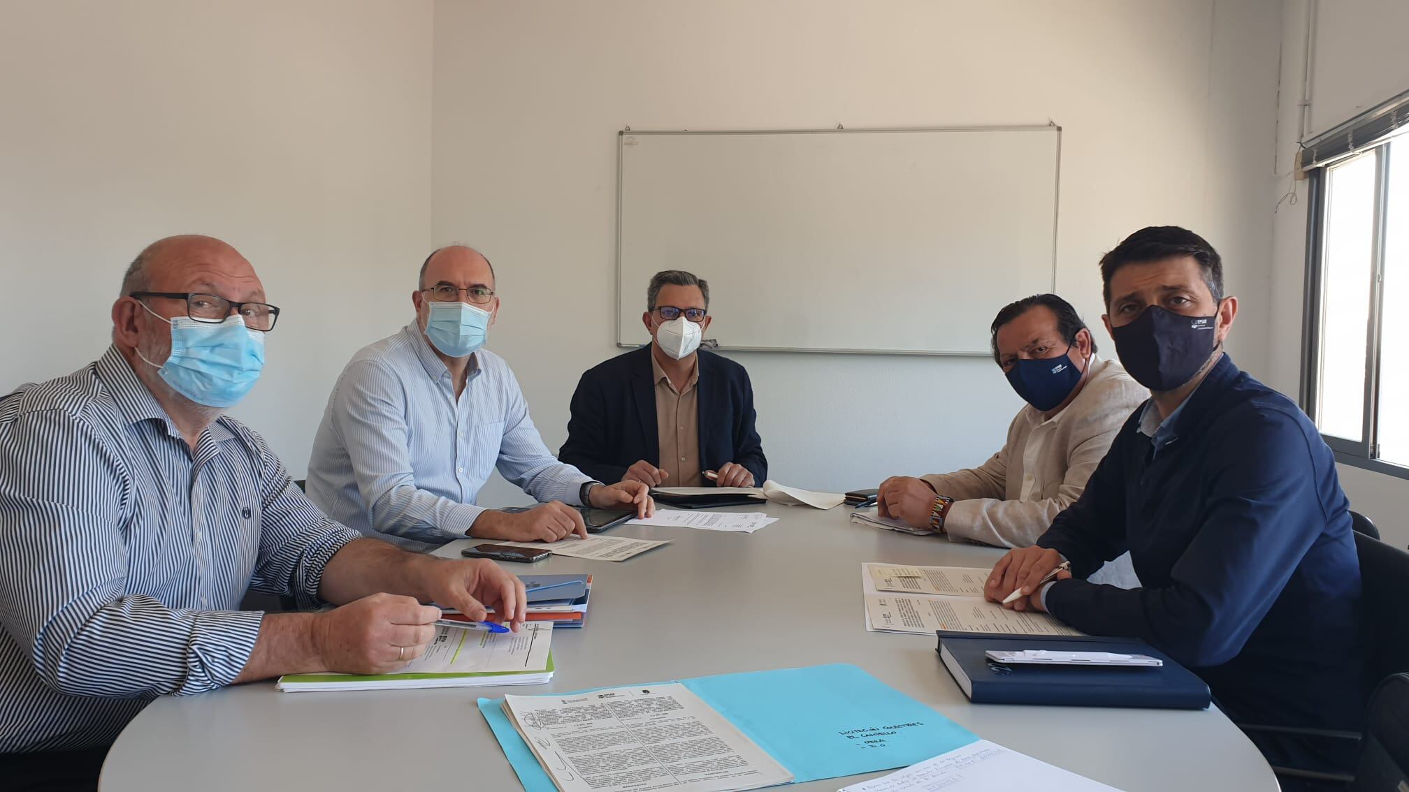 Reunión de la comisión mixta de seguimiento del convenio para la ejecución de infraestructuras de saneamiento y depuración en Alicante