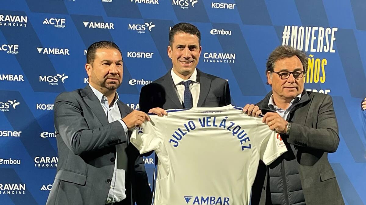 Julio Velázquez: "Mi valoración sobre la plantilla y sus posibilidades son muy elevadas"