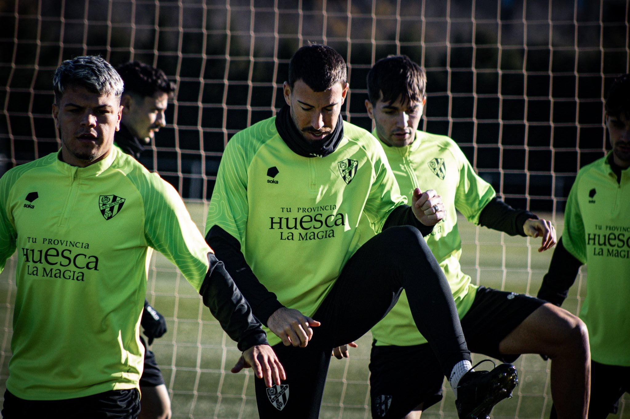 El Huesca ha iniciado este martes la semana de entrenamientos