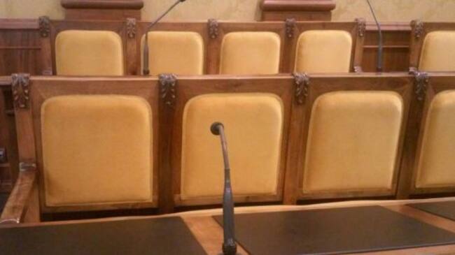 Bancada del grupo popular en el Ayuntamiento de Valdepeñas