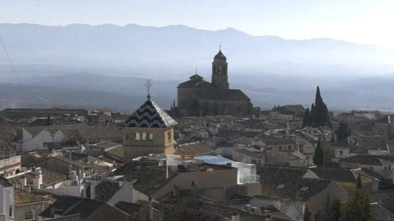 Imágen panorámica de la ciudad de Úbeda