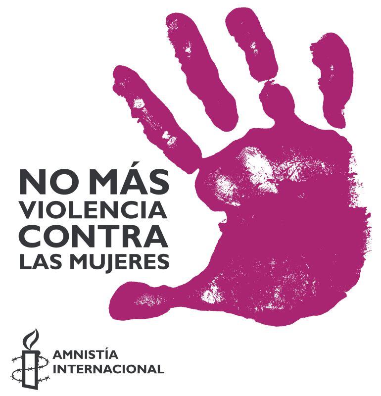 Logo de la campaña de Amnistía Internacional contra la violencia de género
