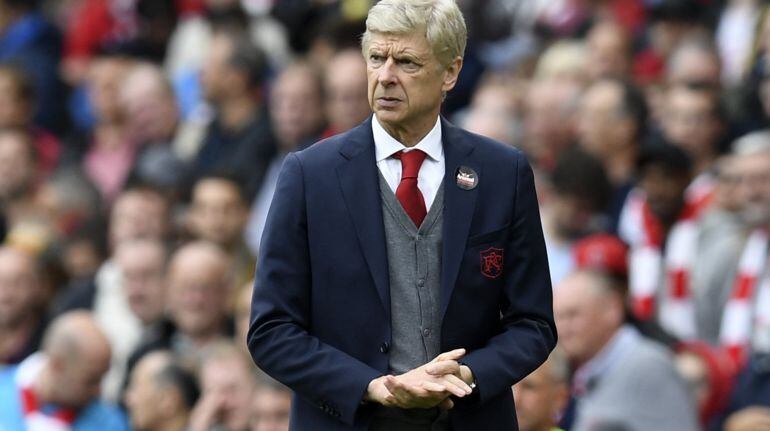 El técnico del Arsenal Arsène Wenger.