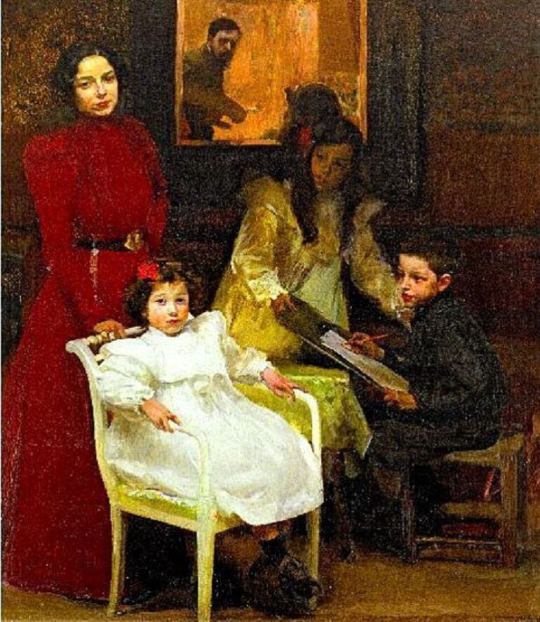 &#039;La Familia&#039;, obra de Sorolla