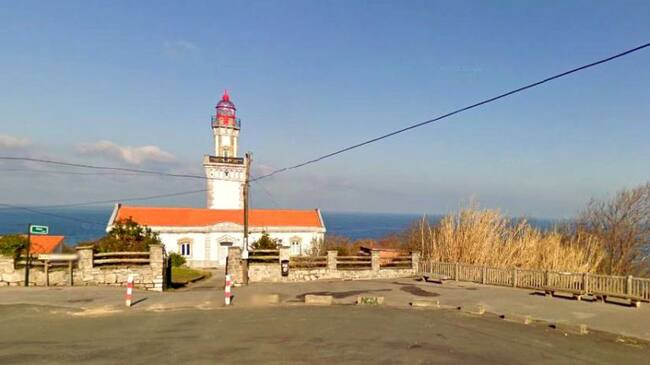 una imagen del Faro de Higuer en las inmediaciones del lugar de los hechos