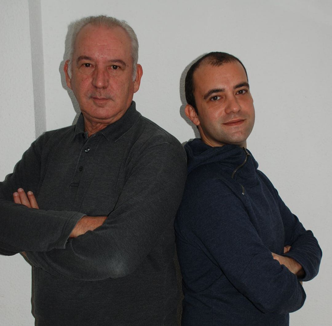 Nacho Lahuerta y Víctor Guerrero