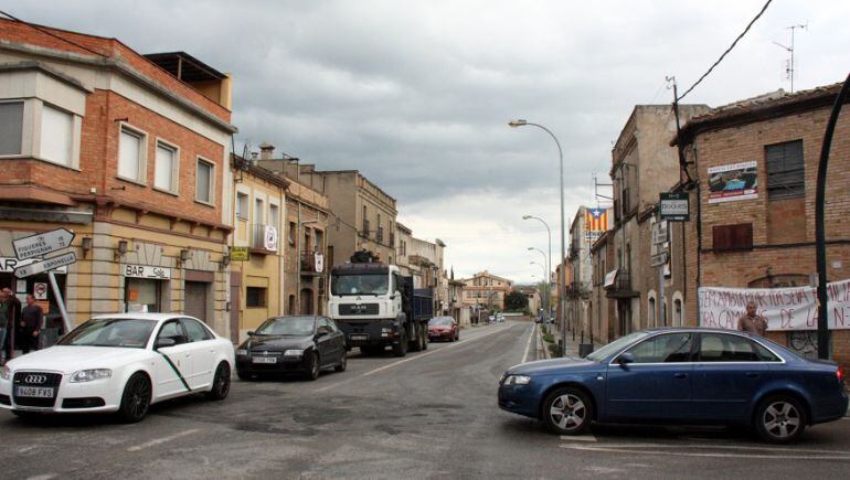 Bàscara va plantar-se contra l'elevat trànsit i el gran nombre de morts a l'N-II.