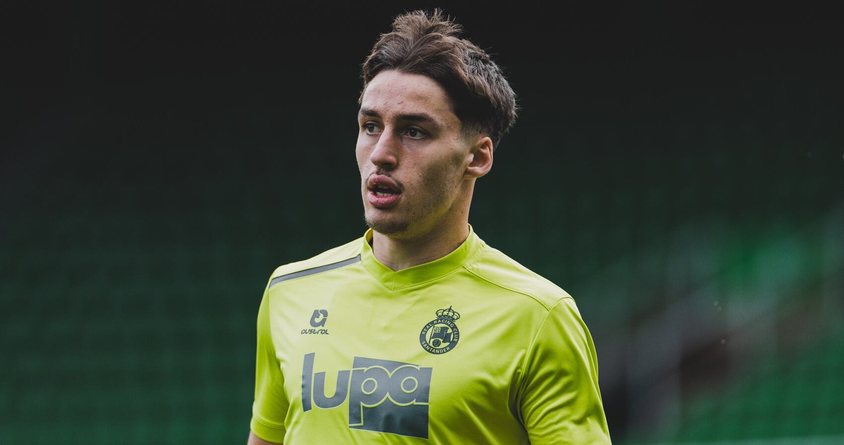 Jorge Salinas, entrenando.