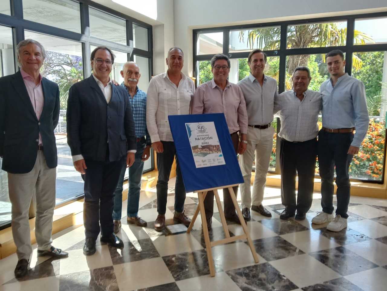 Presentados los actos con motivo del 55 aniversario de la natación en Jerez