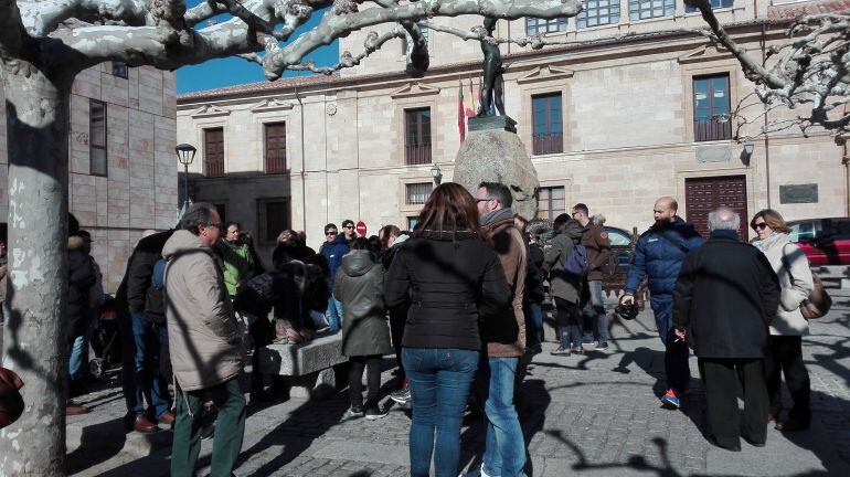 Actividad organizada por la asociación de guías turísticos de Zamora